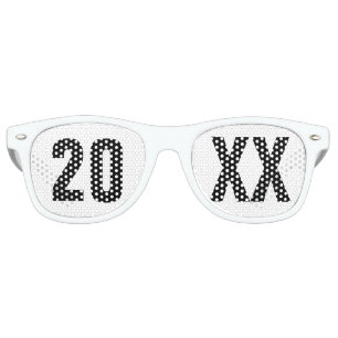 New Years Eve Party Retro Sunglasses