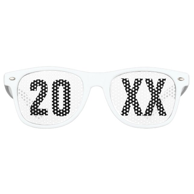 New Years Eve Party Retro Sunglasses (Front)