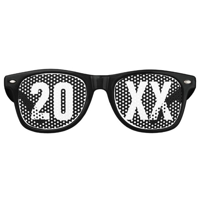 New Years Eve Party Retro Sunglasses (Front)