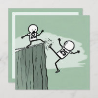 New Year's Eve Party Stick Figures