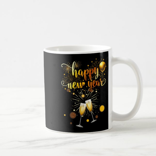 New Years Eve Party Supplies 2026 Happy New Year F Coffee Mug (Right)