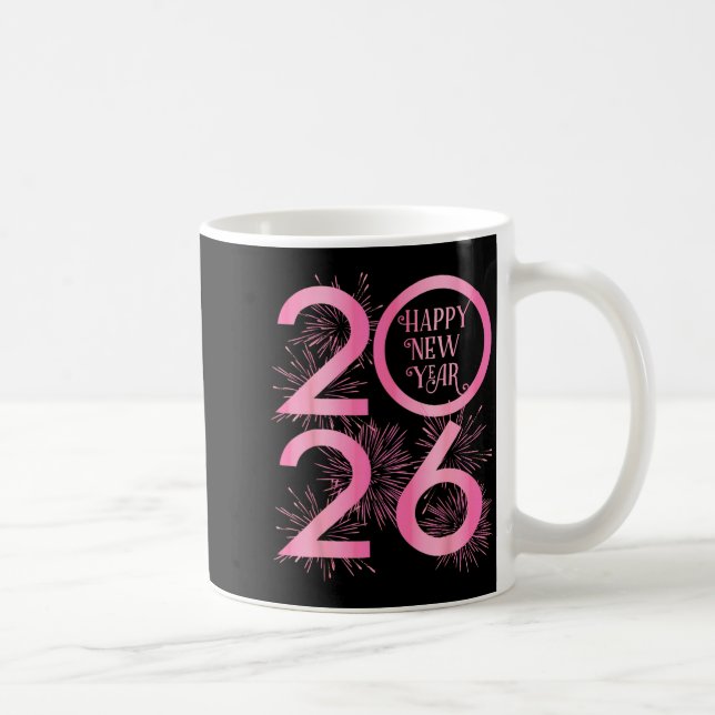 New Years Eve Party Supplies 2026 Happy New Year F Coffee Mug (Right)