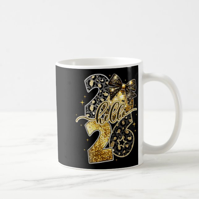 New Years Eve Party Supplies 2026 Happy New Year F Coffee Mug (Right)