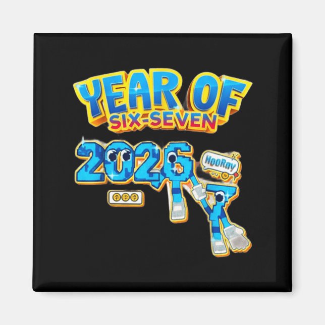 New Years Eve Party Supplies 2026 Happy New Year F Magnet (Front)