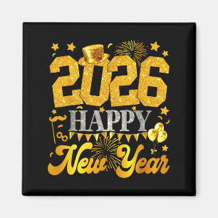 New Years Eve Party Supplies 2026 Happy New Year F Magnet