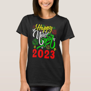 New Years Eve Party Supplies Kids NYE 2023 Happy N T-Shirt