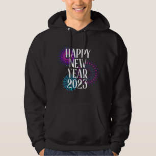 New Years Eve Party Supplies NYE 2023 Happy New Ye Hoodie