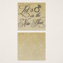 New Years Eve Wedding Invitation Name Plate Card