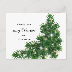 New Year's greeting card