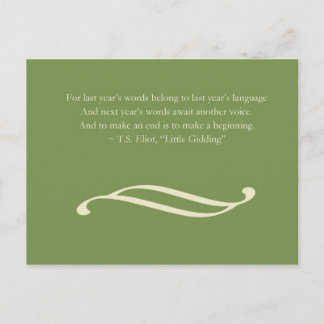 New Year's Greeting | Postcard