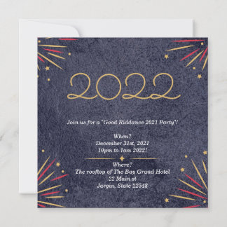 New Years Invitation