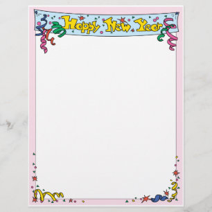 New Year's Letterhead