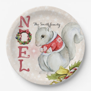 New Year's magice Square  Paper Plate