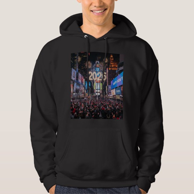 New Year's Men's Celebration Hoodie (Front)