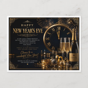 New Year's postcard