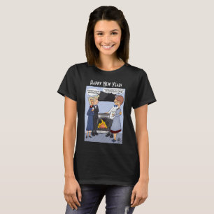 New Year's Resolution Black Women's T-Shirt