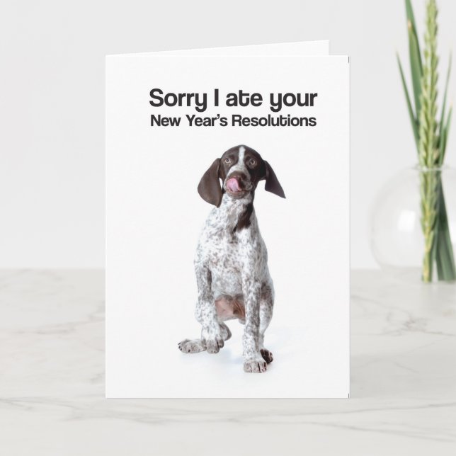 New Years Resolution (GSP) - Greeting Card (Front)