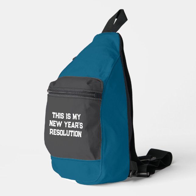 New Year's Resolution Sling Bag (Right Corner)