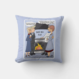 New Year's Resolution Throw Pillow