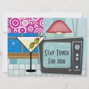 New Year's Retro Rockin'  - SRF Invitation