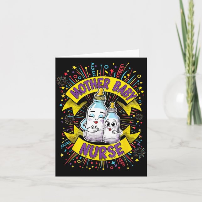 New Years Shirt, Nurse Png Bottles For The New Yea Card (Front)