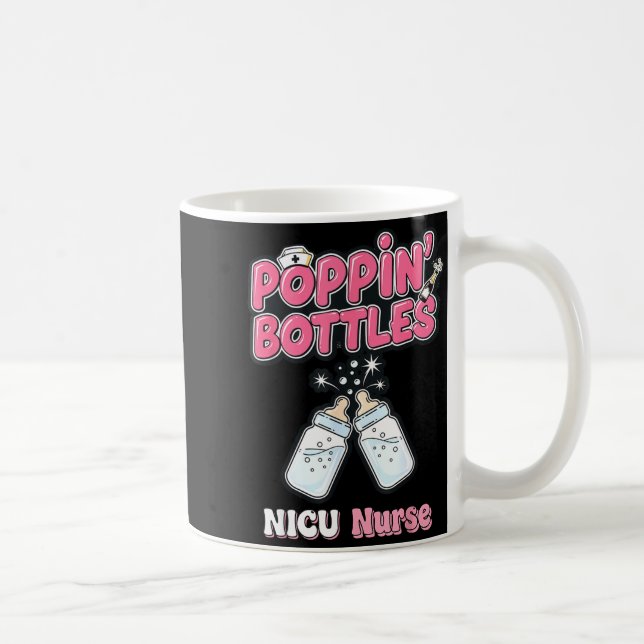 New Years Shirt, Nurse Png Bottles For The New Yea Coffee Mug (Right)