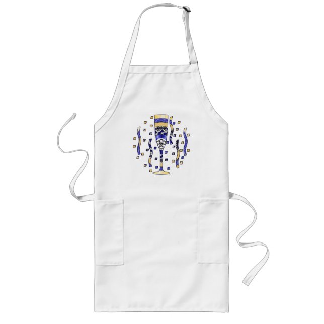 New Year's Toast Apron (Front)