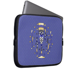 New Year's Toast Laptop Case