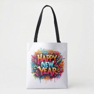 New Years Tote Bag