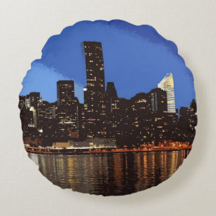 New York 001 Round Cushion