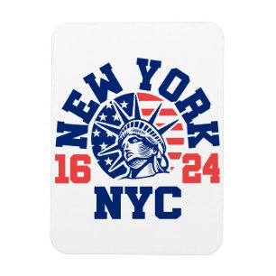 New York 1624 Magnet