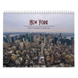 New York 2015 Calendar