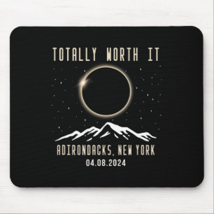 New York 2024 Total Solar Eclipse 1 Mouse Pad