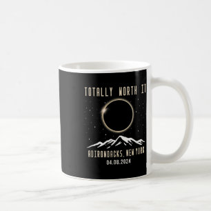 New York 2024 Total Solar Eclipse  Coffee Mug