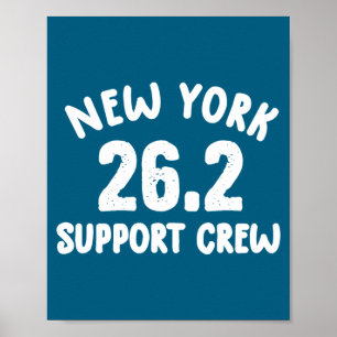 New York 26 2 Suprt Crew Marathon Running Clothi _ Poster