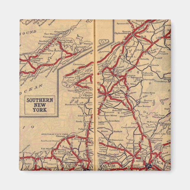 New York 28 Magnet (Front)