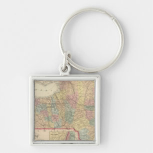 New York 2 Key Ring