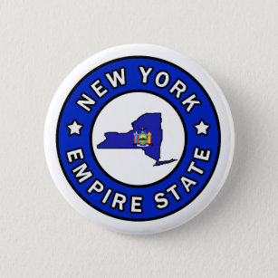New York 6 Cm Round Badge