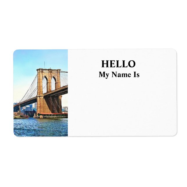 New York Abutment of Brooklyn Bridge (Front)