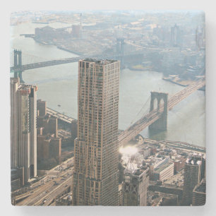 New York aerial view Stone Coaster