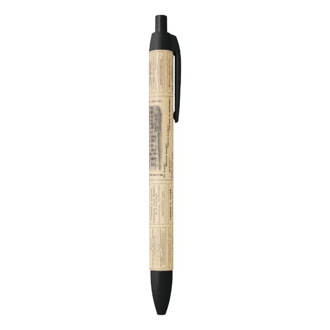 New York and Pennsylvania Oil Advertisements Black Ink Pen (Bottom (Vertical))