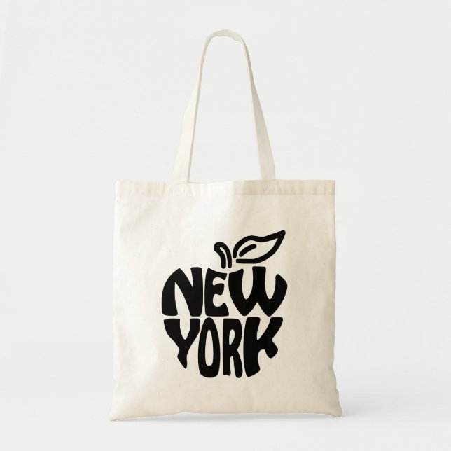 New York Apple Tote Bag (Front)