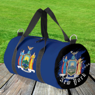 New York Bag, USA, travel, New York Flag Duffle Bag