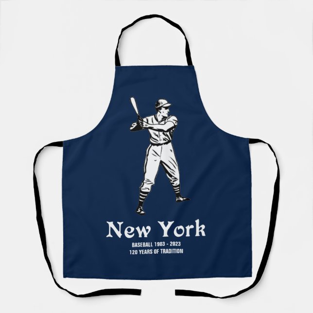 New York Baseball 2023 Retro Apron (Front)