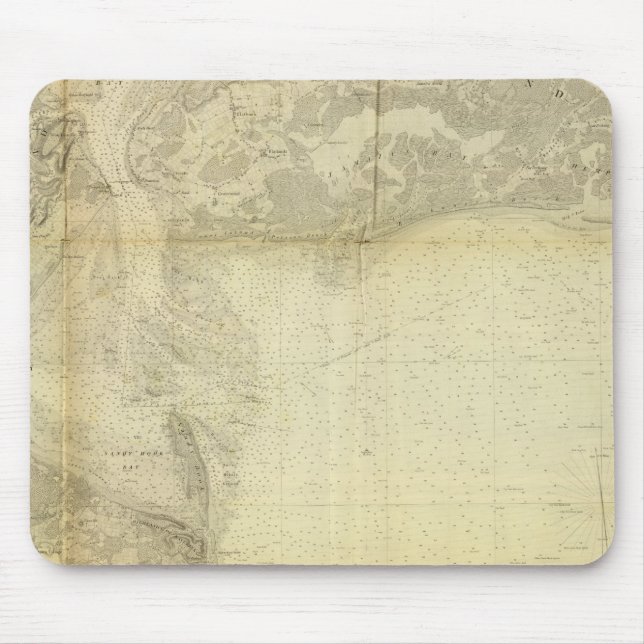 New York Bay, Harbour Mouse Pad (Front)