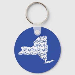 New York Bike Key Ring