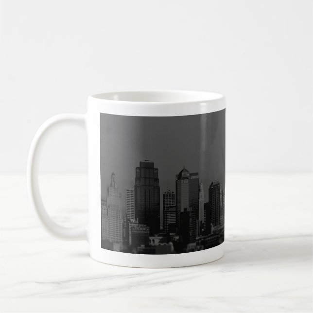 New York black and white Coffee Mug (Left)