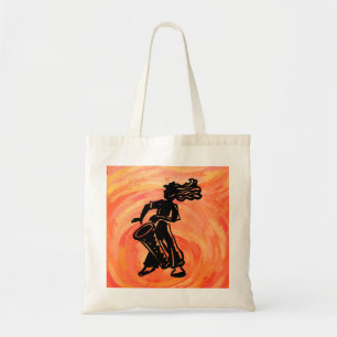 New York Boogie Nights Drum Orange Tote Bag