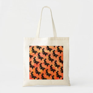 New York Boogie Nights Drum Orange Tote Bag