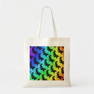 New York Boogie Nights Drum Rainbow Tote Bag